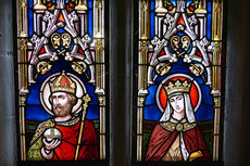 Die Chorfenster in der Stadtpfarrkirche St. Crescentius in Naumburg (Foto: Karl-Franz Thiede)